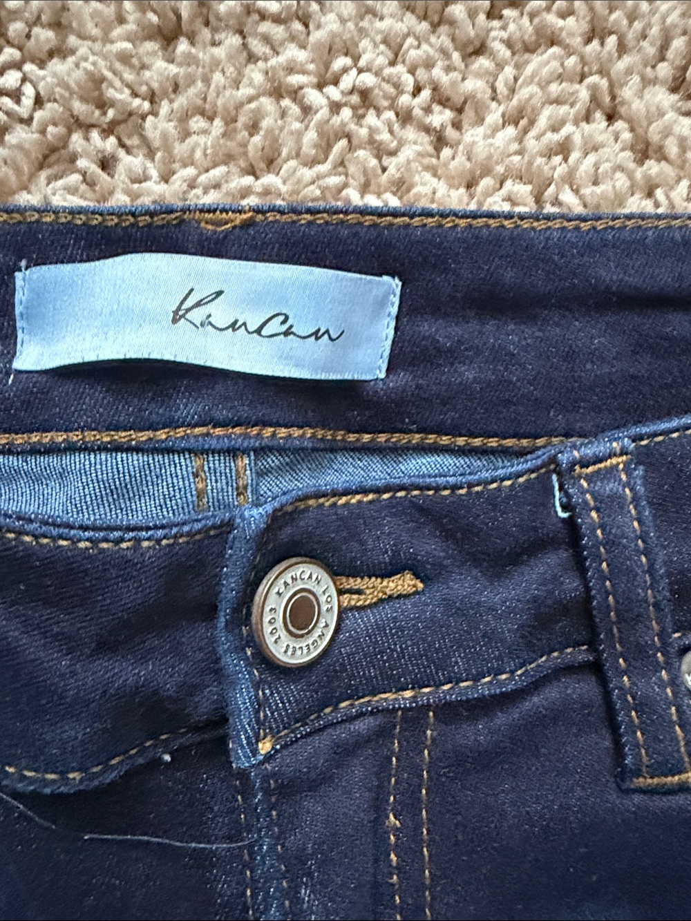 KanCan Dark Navy Skinny Jeans - Picture 2 of 5